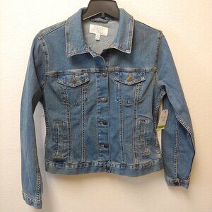 Women's Time and Tru Denim Jacket, size M